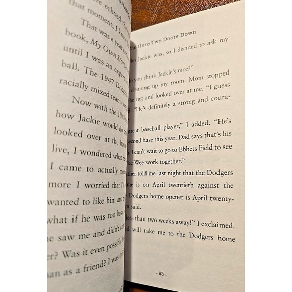 The Hero Two Doors Down – Sharon Robinson – Baseball Story – Kidcore - Picture 7 of 10